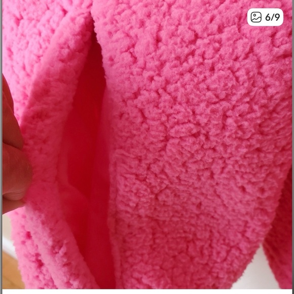 NIKE FLEECE HOODIE LARGE/OVERSIZED WOMENS  THERMA FIT COZY PINK NWT 2POCKET - Picture 5 of 9